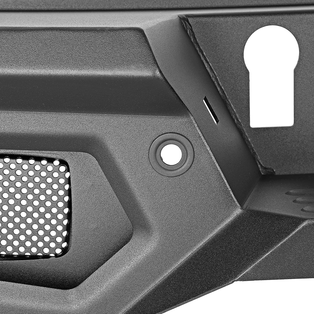Bulken Back Rear Step Bumper Compatible with 2015-2021 Chevrolet Colorado Pickup Truck