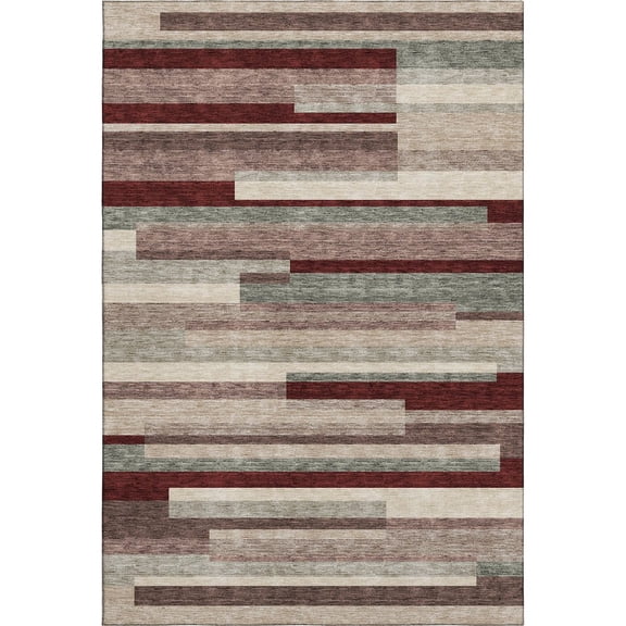 Dalyn Rugs Premium Machine Washable Mayfield AMF956 Merlot 10' x 14' Rug