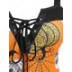 thumbnail image 3 of Vestido de halloween de impresión de calabaza Rosegal Vestidos Estampados Tallas Grandes, 3 of 5