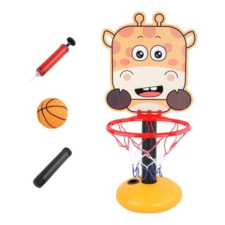 Adjustable Basketball Hoop Stand Sports Boys And Girls , Deer, Max Height: 45.47inch