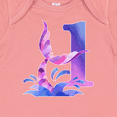 thumbnail image 4 of Inktastic 1st Birthday Mermaid Tail Boys or Girls Baby Bodysuit, 4 of 5