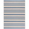 thumbnail image 2 of Safavieh Martha Stewart Beach House Owen Striped Indoor/Outdoor Area Rug, Cream/Blue, 5'1" x 7', 2 of 6