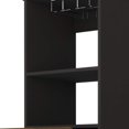 thumbnail image 5 of 18" Black Bar Cabinet With Two Drawers, 5 of 6