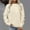 Beige, variant on Sweatshirts for Women Autumn Winter Long Sleeve Round Neck Solid Colour Pullover Shirts Tunic Tops Loose Casual Soft Beige XXL