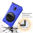 thumbnail image 2 of XYX Case for Samsung Galaxy Tab Active 2 8.0 inch SM-T395 with 360 Degree Rotating, Hand Strap, Shoulder Strap, Blue, 2 of 7