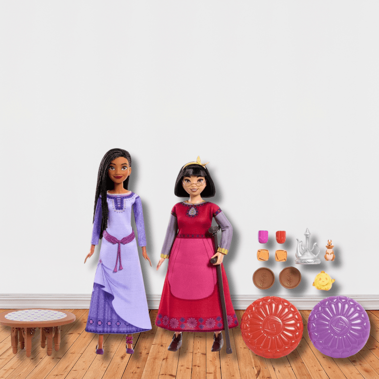 Disney Wish Best Friends Magical Tea Party Playset (Asha & Dahlia