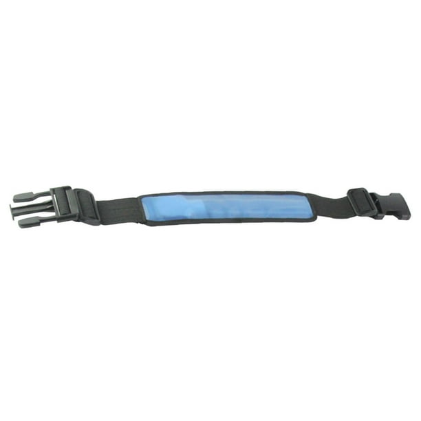 Soidarity Brazalete al aire libre LED que brilla intensamente Banda ajustable para el brazo Caminar de noche Senderismo Correr Ciclismo Correa para el Ropa Deportiva, Zapatos azul claro Soidarity OD000092-04B