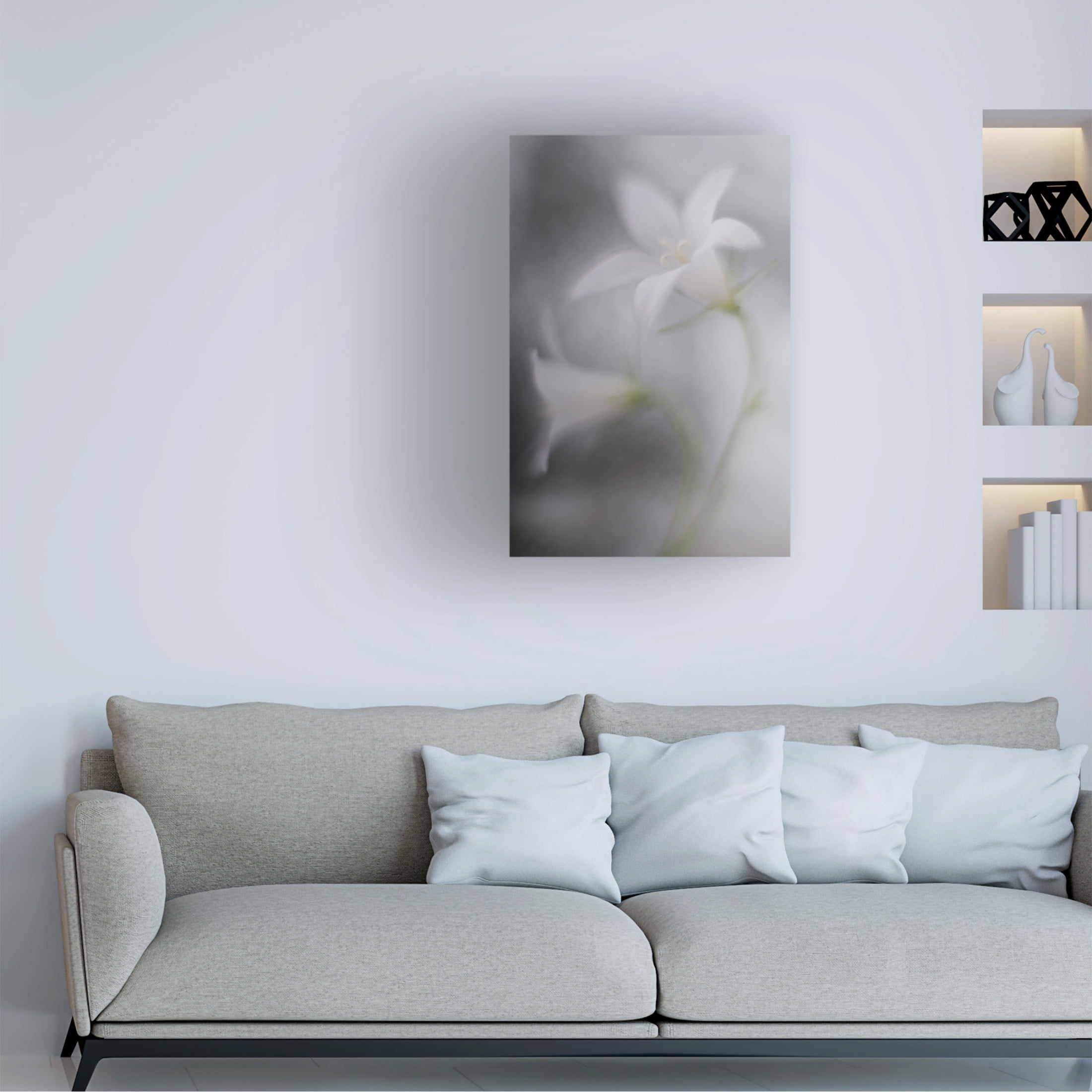 Canvas Wall Art - Doris Reindl 'Bells' Wall Art for Living Room, Bedroom, or Office D?cor by Trademark Fine Art - 16 x 24 Inches