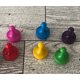 thumbnail image 2 of CLUE Game Replacement Game Mover Parts Set of 6: Mr Green, Miss Scarlett, Professor Plum, Dr Orchid, Colonel Mustard, Mrs Peacock, 2 of 2