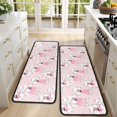 thumbnail image 4 of Kitchen Rugs Sets Of 2,Doodle Poodle Image Anti Fatigue Kitchen Mat Rugs Non Slip Washable,Decorative Kitchen Floor Mats for Kitchen,Sink,Laundry,17"x47"+17"x47", 4 of 5