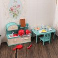 thumbnail image 5 of 1/12 Dollhouse Accessories Mini Dining Table Miniature Simulation Chair Table Furniture Toys Doll House Decoration, 5 of 19