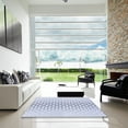 thumbnail image 7 of Ahgly Company Machine Washable Indoor Rectangle Transitional Lavender Blue Area Rugs, 5' x 8', 7 of 7