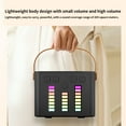 thumbnail image 5 of Nkmbld Portable Bluetooth Speakers Karaoke Sound System with Microphone, Bluetooth Speaker LED Pickup Light, Multiple Light Transformations, Outdoor Speaker, Black, 5 of 7