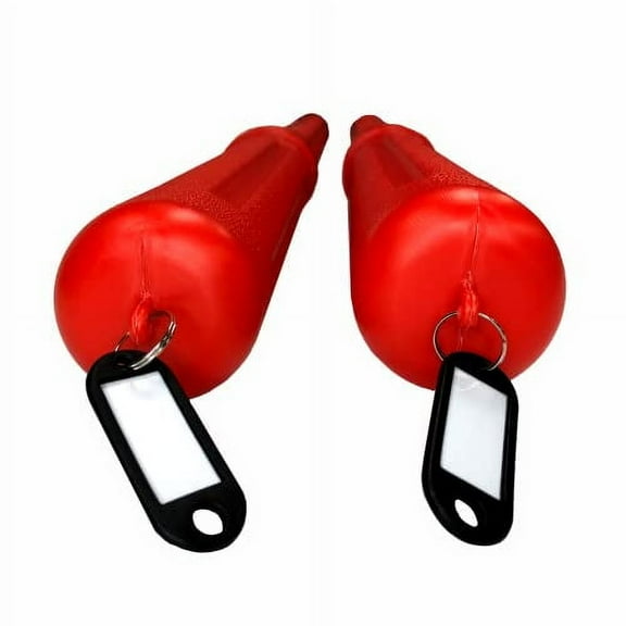 Blue Demon Rod Storage Tube, Red(2 Pack)