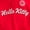 Brilliant Red, variant on Hello Kitty Girls' Quarter Zip Graphic Pullover Sweatshirt with Long Sleeves, Sizes 4-12