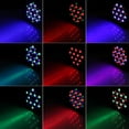 thumbnail image 3 of Ymiko RGB 36LED Par Light Remote And DMX-512 Sound Activated EU Plug 220V~240V Stage, 3 of 8