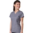 thumbnail image 1 of EON Haut de Blouse Médicale Col en V Uni pour Femmes COOLMAX, 1 of 1