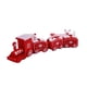 thumbnail image 1 of Adornos para tartas de tren de madera para Navidad, minitren decorativo para fiestas de cumpleaños y Navidad, 1 of 5