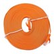 thumbnail image 1 of Câble Ethernet RJ45 CAT6 plat LAN UTP, 1\xa0000 m, orange, 10 mètres, 1 of 1
