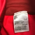 thumbnail image 3 of IDEOLOGY Womens Red Moisture Wicking Pocketed Upf 50 Compression Flat Seems Color Block Active Wear High Waist Leggings XS, 3 of 5