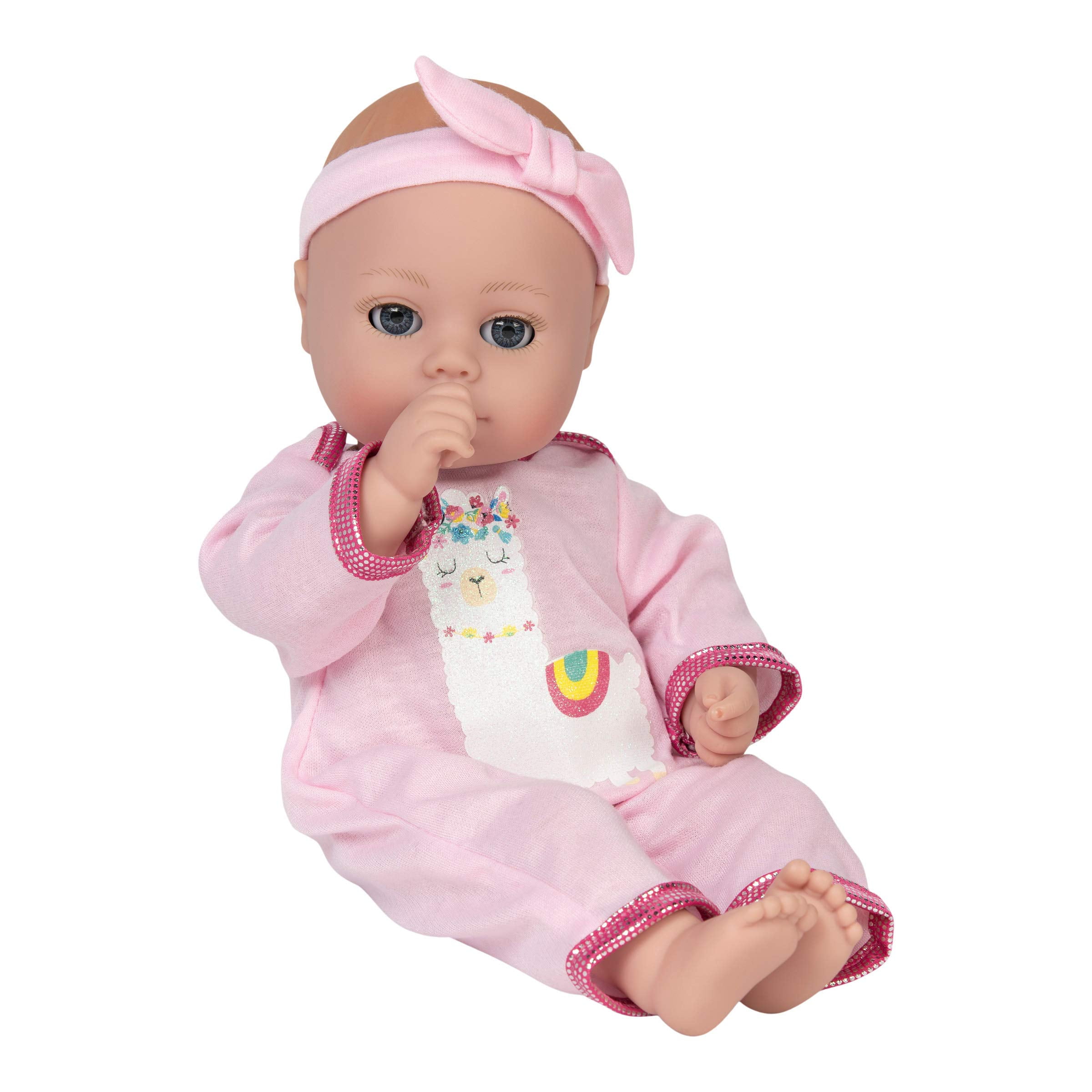 Adora My First Baby Doll Playtime Llama Pajama 13 Inches Open Close Eyes Can Suck Her Thumb Walmart Com Adora My First Baby Doll Playtime Llama Pajama 13 Inches Open Close Eyes Can Suck Her Thumb Walmart Com