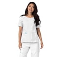 thumbnail image 4 of Adar A Haut de Blouse Médicale à Col en V pour Femmes, Adulte, 4 of 7
