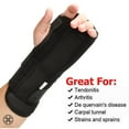 thumbnail image 4 of Medical Breathable Carpal Tunnel Splint Wrist Support Brace Night Sleep Relief Carpal Tunnel Arthritis Left Right Hand (Right,M), 4 of 8