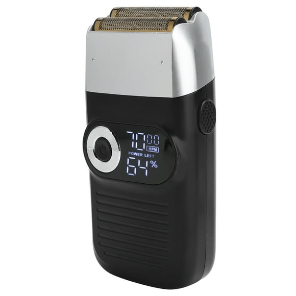 YLSHRF Beard Trimmer Hair Trimmer Electric Foil Shaver Rechargeable Bald Head Beard Trimmer LCD Mustache For Men Trimmer Nose