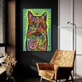 thumbnail image 5 of Epic Art 'Jerry' by Dean Russo, Acrylic Glass Wall Art, 24"x36", 5 of 8