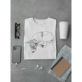 thumbnail image 3 of Cute Dog Sleeping Sketch Tee Men's -Image by Shutterstock, 3 of 4