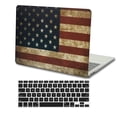 thumbnail image 4 of KSK KAISHEK Hard Shell Cover Only for MacBook Pro 13 inchs with Retina Display No CD-ROM, No USB-C + Black Keyboard Cover Model: A1502 A1425 Flag 11, 4 of 5