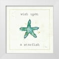 thumbnail image 3 of Pela Studio 4x14 White Modern Wood Framed Wall Art Titled - Sea Treasures III Wish, 3 of 5