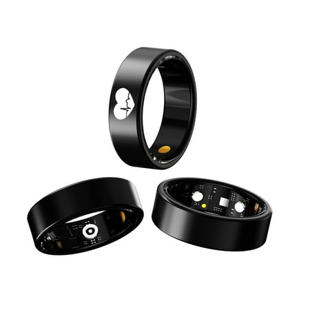 Oura Ring 4 - Smart Ring - Size Before You Buy with Oura Ring 4 Sizing Kit - Size 4 - Stealth