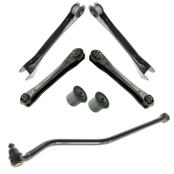 TRQ Front Upper Lower Control Arm Bushing Track Bar Suspension Kit Set 7pc New PSA71603 Fits select: 1984-2001 JEEP CHEROKEE, 1986-1992 JEEP COMANCHE