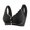Black, variant on Honeeladyy Women's Comfort Bra Large And Thin Women's Underwear Without Steel Rings, Gathered And Breathable Thanksgiving Gifts #If-XL