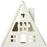 My Texas House, White Large A-Frame Ceramic House, 8 inch