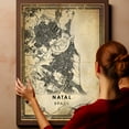thumbnail image 6 of Natal Vintage Map Prints Canvas, Brazil Map Art Canvas, Canvas, Natal Map City style vintage Canvas , Canvas Wall Art, Street Map Artwork Canvas, 6 of 6
