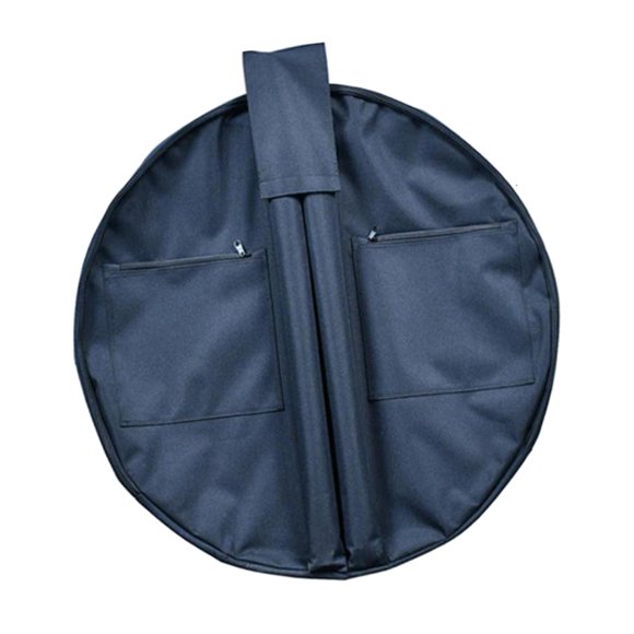 tamizeot Disc Golf Basket Bag Waterproof Disc Carry Golf Black Target Bag, Basket