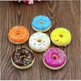 thumbnail image 2 of Zshan Toys Gift Donut Squeeze Pinch Cartoon Donut Slow Rising Squeeze Toys for Children Random Color Decompression, 2 of 5