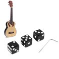 thumbnail image 1 of 3PCS Guitar Volume Control Knobs,Electric Guitar Top Hat Knobs For Electric Guitar Parts Replacement, 1 of 8