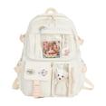 thumbnail image 1 of Mochila para mujer, moderna, informal, para viajes, compras, regalos Beige, 1 of 8