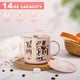 thumbnail image 2 of Taza Biching de cerámica rosa para beber, 14 onzas, con forma de gato y mamá, 2 of 7