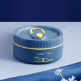 thumbnail image 4 of Guanhe Clearance Round Insulated Lunch Box Stainless Steel , Microwaveable Lunch box for School and Office, Reusable Outdoor Camping Portable Bento Box(Blue，S), 4 of 8