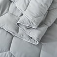 thumbnail image 4 of Honeycomb Down Alternative Blanket - Neutral Gray/Bright White - Full/Queen, 4 of 8