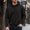 Black, variant on Best Hoodies for Men Men Pullover Hoodie Long Sleeved Pullover Solid Color Leisure Plus Size Tops Daily Sports Fall Winter Wear Gray
