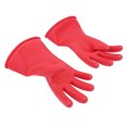 thumbnail image 1 of IEC 60693-2014 Guantes aislantes, 1 par de Guantes Reutilizables de látex de Dedo Completo de bajo Voltaje 500 V Clase 00(8) EOTVIA NO, 1 of 6