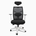 thumbnail image 1 of Desky Elite Ergonomic Chair - White / Headrest, 1 of 10