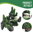 thumbnail image 3 of Fish Tank Decoration Accessories Moss Tree House Cave For Little Fish Vividly Aquarium Decoration Artificial Driftwood Tree, 3 of 9