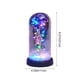 thumbnail image 3 of Eoozwa 3 Packs Gold-Plated Artificial Rose in Glass Dome with LED Lights Romantic Birthday Gift for Valentine's Day Home Decor Anniversary Present, 3 of 6