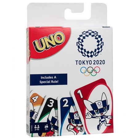 UNO Olympic Games Tokyo 2020 Card Game with 112 Cards for 7 Years Old and Up